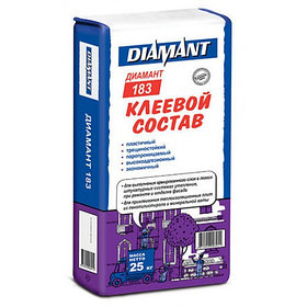 Универсальный клей для утеплителя Diamant 183 ЗИМА 25 кг.