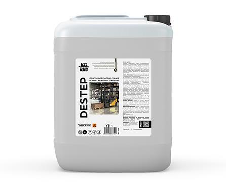 Destep - Средство для удаления следов резины с напольных покрытий | CleanBox | 1л (истек срок годности) - фото 2 - id-p144318806