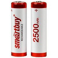 Аккумуляторная батарея AA Smartbuy 1.2 V, 2500 mAh, NiMH (2 шт.)