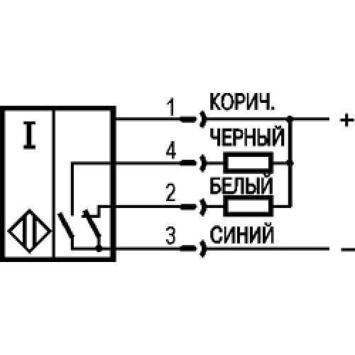 Индуктивный датчик ISN EC4A-43N-8-LS4 - фото 3 - id-p65917991