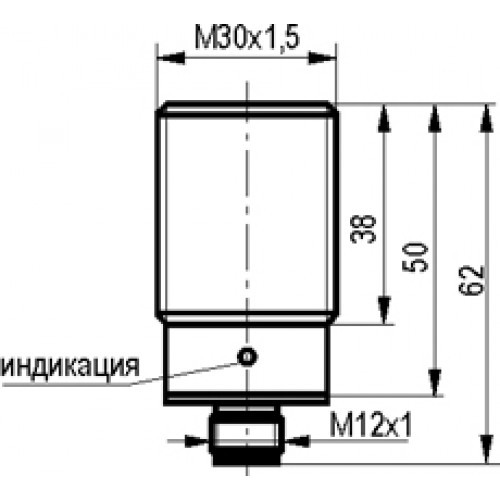 Индуктивный датчик ISB AC8S-21-10-LPS4 - фото 2 - id-p65915617