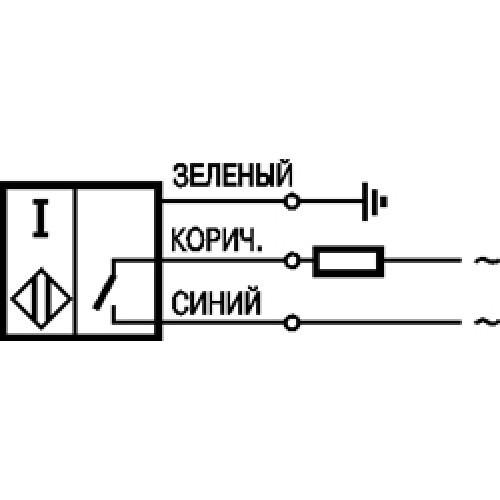 Индуктивный датчик IV11B AF81A5-01G-10-L - фото 3 - id-p65914841