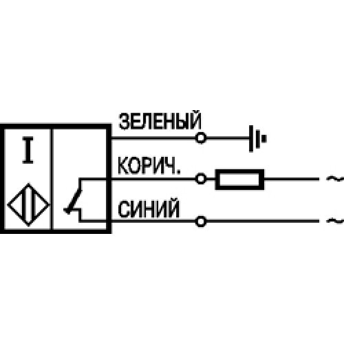 Индуктивный датчик IV11B AF81A5-02G-10-L - фото 3 - id-p65914848