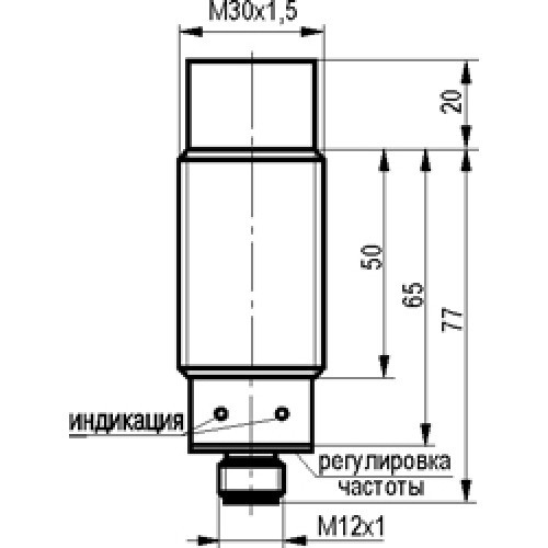 Индуктивный датчик IV2N EC81A5-43P-15-LZS4 - фото 2 - id-p65914901