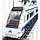 QL0310 Конструктор ZHE GAO "Скоростной пассажирский поезд" на радиоуправлении, 941 дет, аналог LEGO Лего поезд, фото 2