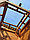 Душевая кабинка "Дачная Эконом"  из массива сосны, фото 3