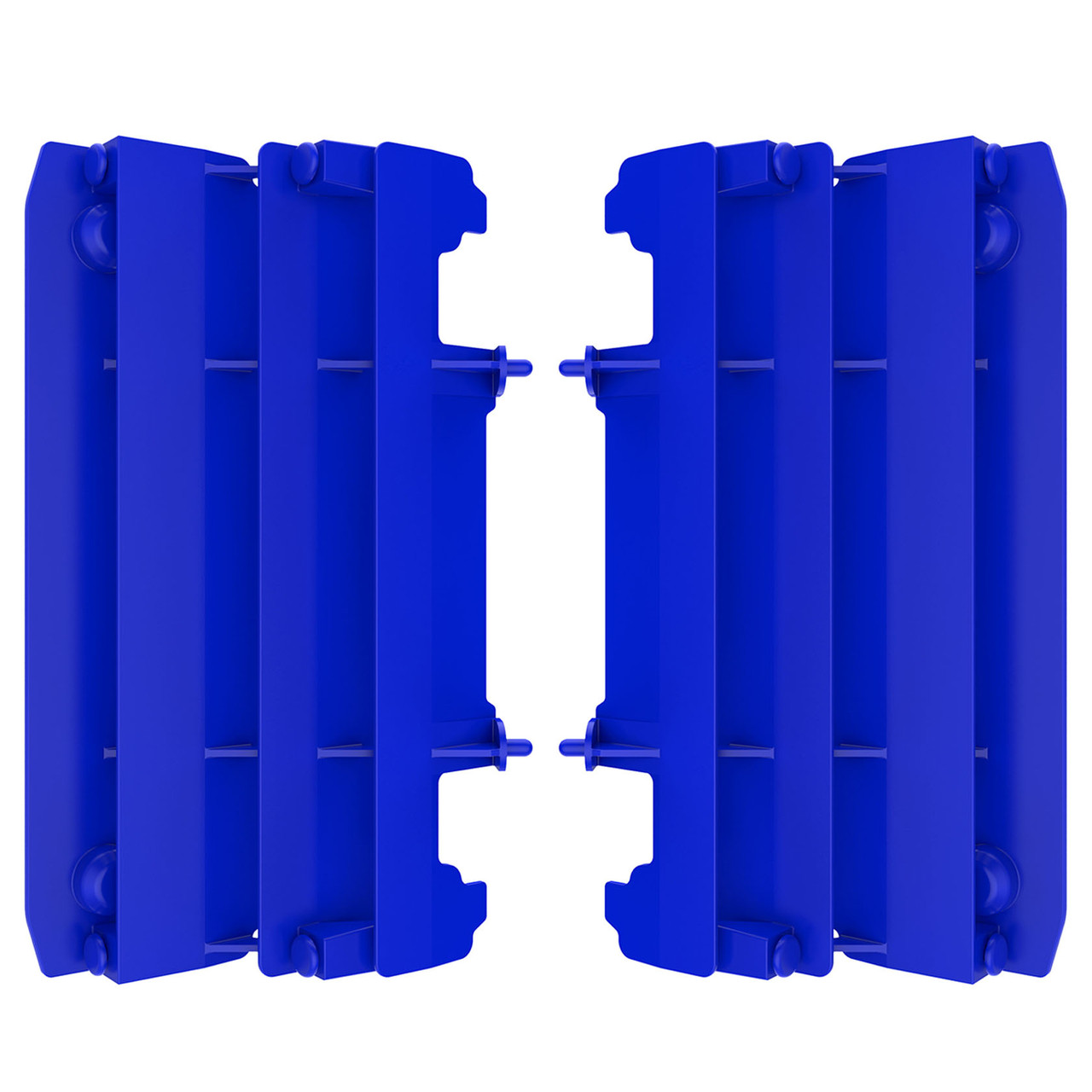 Шторки радиатора YAMAHA YZ125 / YZ250 (2005-2020) синие POLISPORT - фото 1 - id-p81993340
