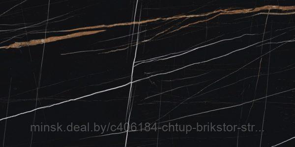 Керамогранит Kerranova Nero Dorato К-1004 LR глянец 1200х600 мм, фото 2