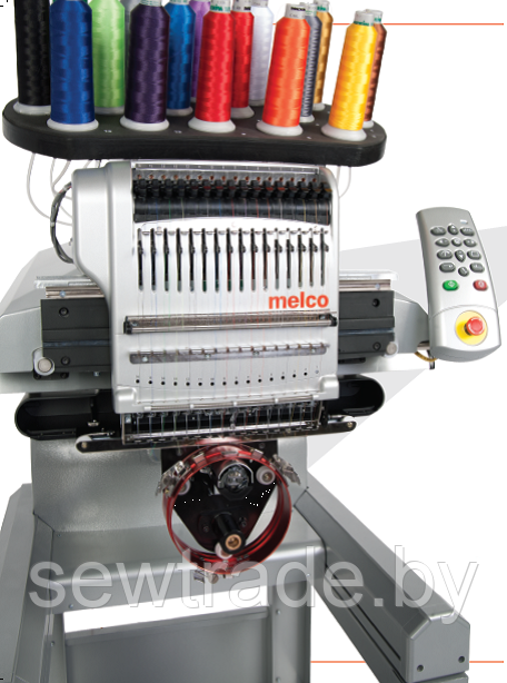 Промышленная одноголовочная вышивальная машина MELCO EMT16X - фото 1 - id-p144338520