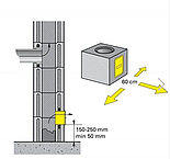 Модульный блок диаметр 160 мм SCHIEDEL ISOKERN, фото 5