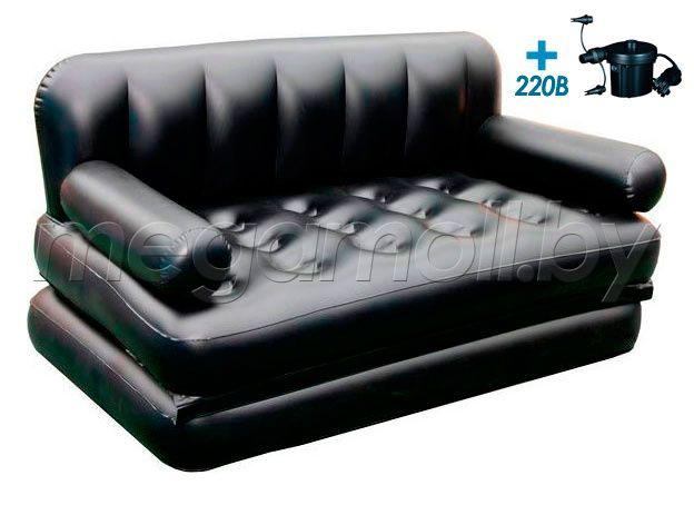 Надувной диван BestWay 75056 Double 5-in-1 154x188x64 см - фото 1 - id-p104547934
