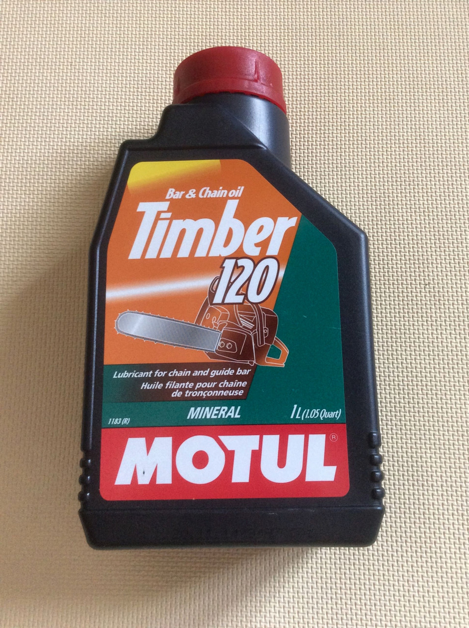 MOTUL 102792 Масло для цепей бензопил Timber 120, 1L