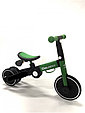 Велосипед-беговел детский 2 в 1 складной Delanit T801 зеленый, фото 2