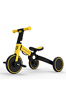 Велосипед-беговел детский 2 в 1 складной Delanit T801 желтый
