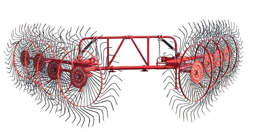 Грабли-ворошилки тракторные 8 колёс