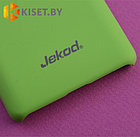 Пластиковый бампер Jekod и защитная пленка для LG Optimus L3 II, зеленый, фото 2