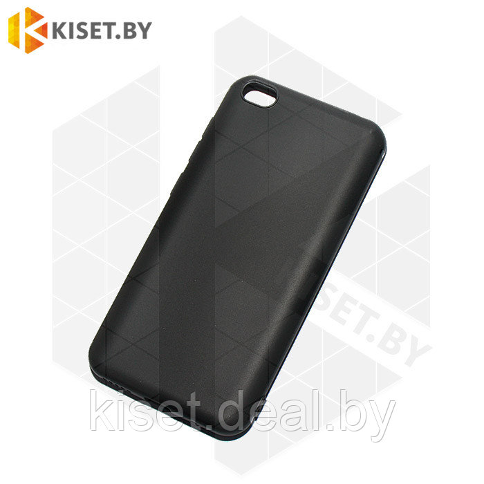 Силиконовый чехол KST MC для Xiaomi Redmi Go черный матовый - фото 1 - id-p129856567