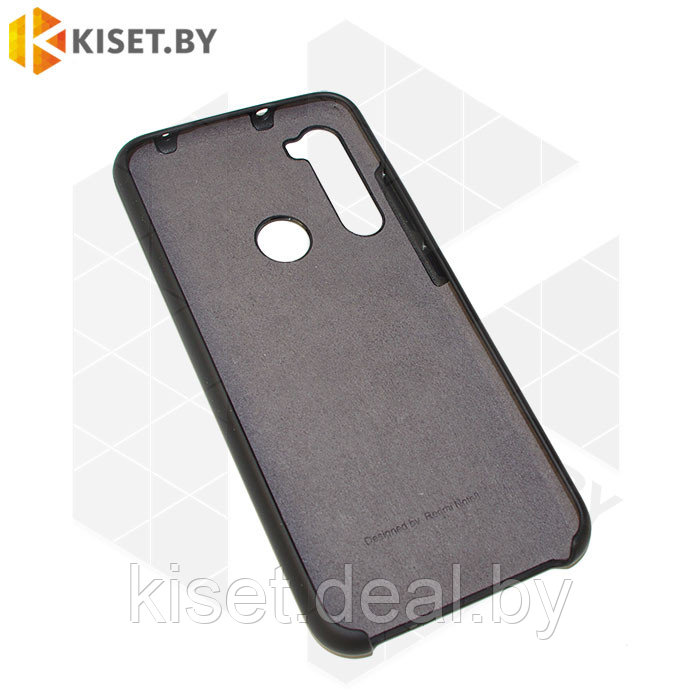 Soft-touch бампер Silicone Cover для Xiaomi Redmi Note 8T черный - фото 2 - id-p129857724