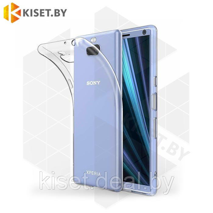 Силиконовый чехол KST UT для Sony Xperia 10 Plus / XA3 Ultra прозрачный - фото 1 - id-p133556430