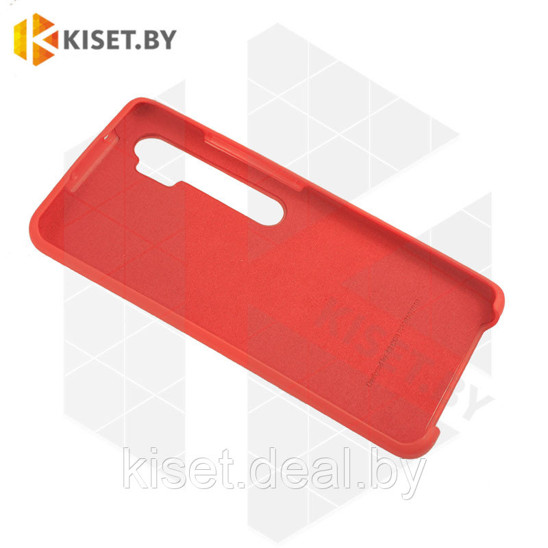 Soft-touch бампер Silicone Cover для Xiaomi Mi Note 10 / Mi CC9 Pro красный - фото 2 - id-p129857732