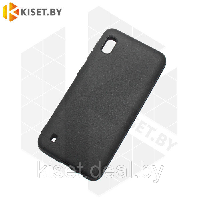 Силиконовый чехол KST MC для Samsung Galaxy A10 черный матовый - фото 1 - id-p129856622