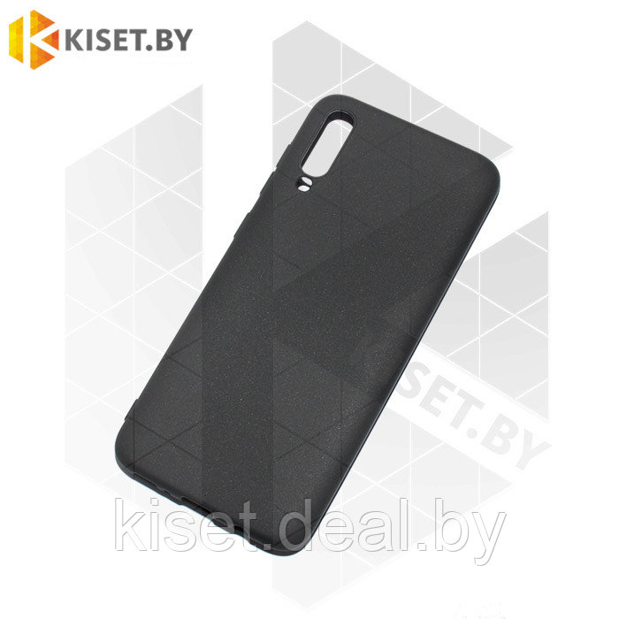 Силиконовый чехол KST MC для Samsung Galaxy A70 черный матовый - фото 1 - id-p129856624