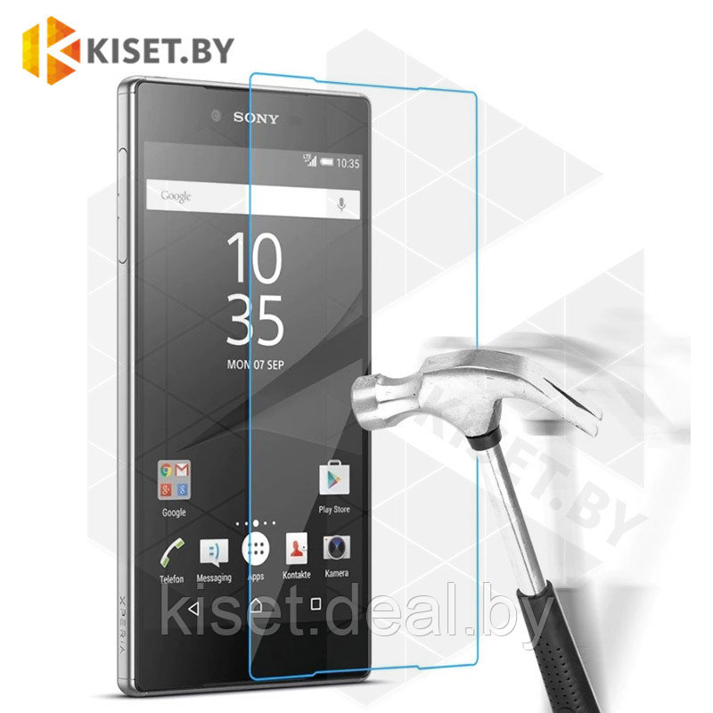Защитное стекло KST 2.5D для Sony Xperia 5 / XZ5 прозрачное - фото 2 - id-p133556664