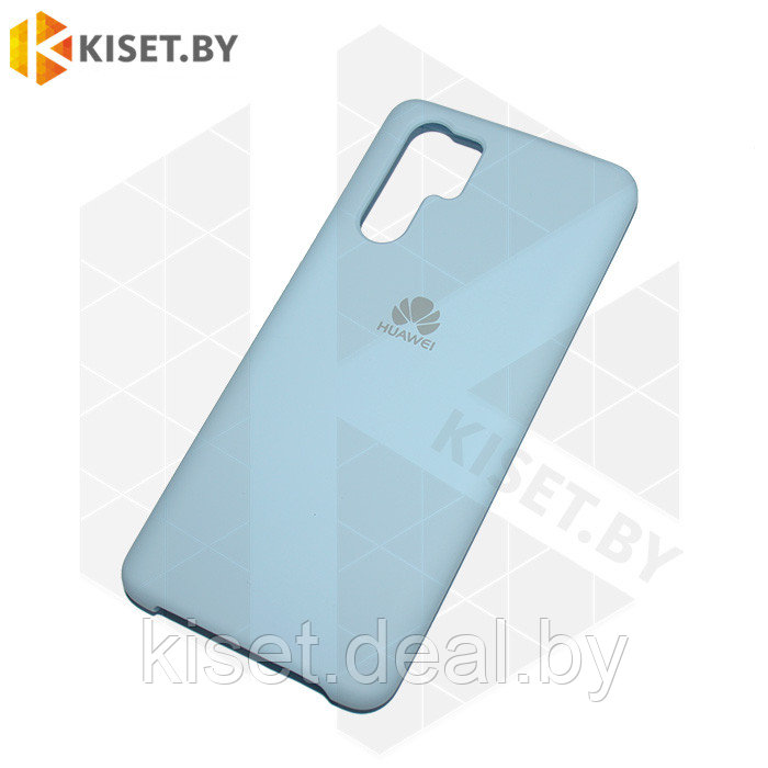 Soft-touch бампер KST Silicone Cover для Huawei P30 Pro голубой - фото 1 - id-p130117290
