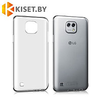 Силиконовый чехол KST UT для LG X Screen / X View прозрачный