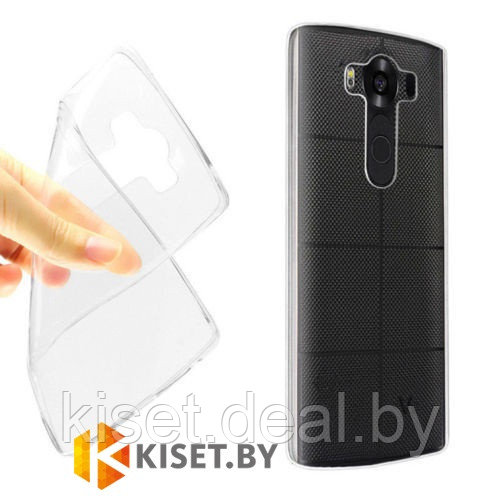 Силиконовый чехол KST UT для LG G3 Stylus (D690) серый - фото 2 - id-p129853681