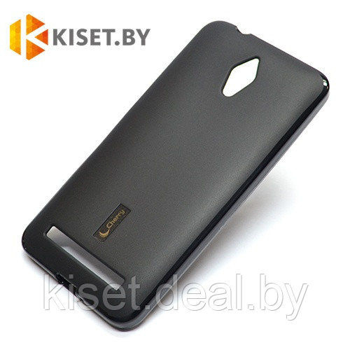 Силиконовый чехол KST MC для Asus Zenfone Go (ZC451TG) черный матовый - фото 2 - id-p130115848