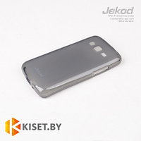 Силиконовый чехол Jettape/Jekod с защитной пленкой для Samsung Galaxy E5, черный