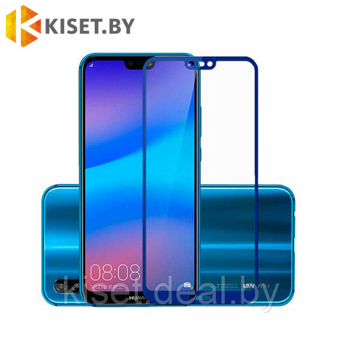 Защитное стекло KST FS для Huawei P20 Pro синее - фото 1 - id-p129855348