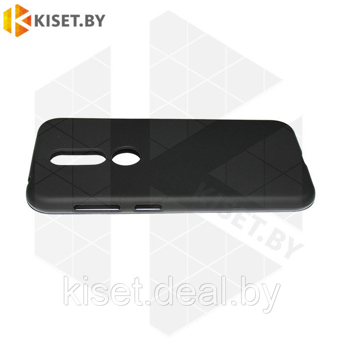 Силиконовый чехол KST MC для Nokia 4.2 (2019) черный матовый - фото 2 - id-p133556444