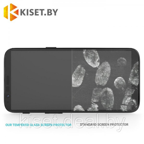 Защитная керамическая пленка KST на весь экран для Xiaomi Redmi Note 8T черная рамка - фото 2 - id-p129857923