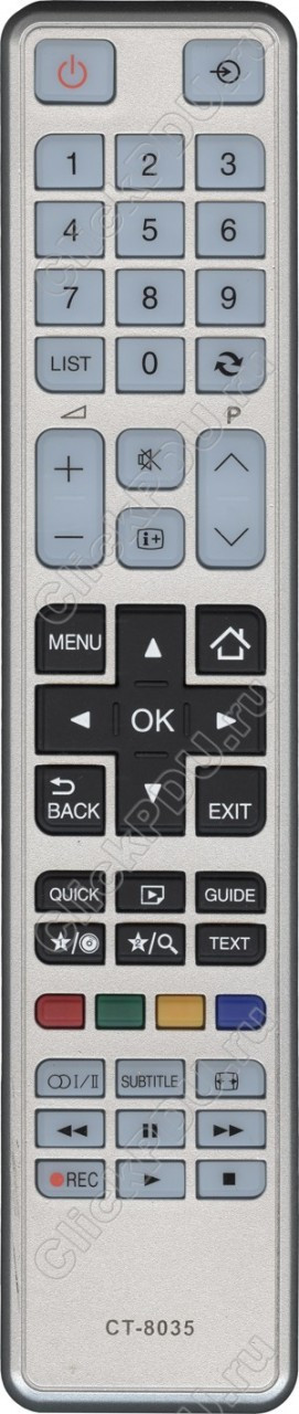 Пульт телевизионный Toshiba CT-8035