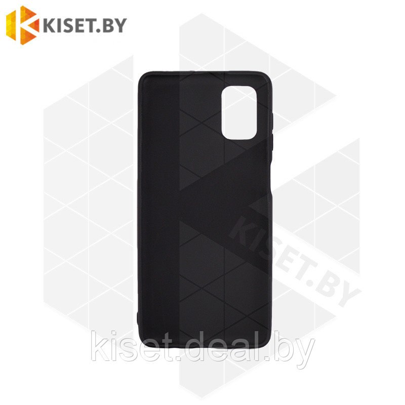 Силиконовый чехол KST MC для Samsung Galaxy M51 черный матовый - фото 2 - id-p139372039
