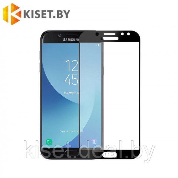 Защитное стекло KST FG для Samsung Galaxy J7 (2018) черный - фото 1 - id-p129855598
