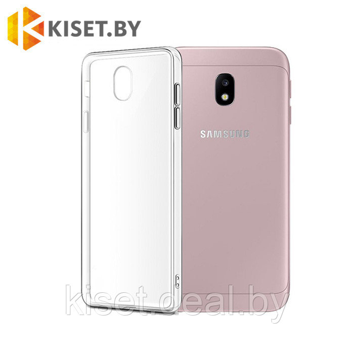 Силиконовый чехол KST UT для Samsung Galaxy J3 (2018) прозрачный - фото 1 - id-p129855600