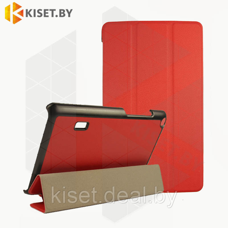 Чехол-книжка KST Smart Case для Huawei MediaPad T3 7.0, красный - фото 1 - id-p127841121
