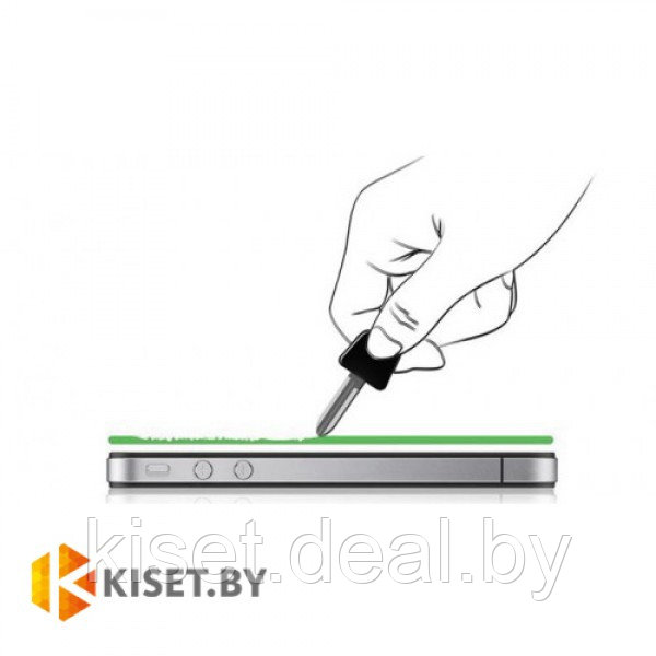 Защитное стекло KST FG для Samsung Galaxy Note 10 Lite (2020) / A81 черное - фото 2 - id-p133556750
