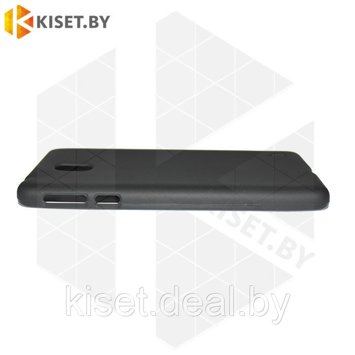 Силиконовый чехол KST MC для Nokia 1 Plus черный матовый - фото 2 - id-p129856955