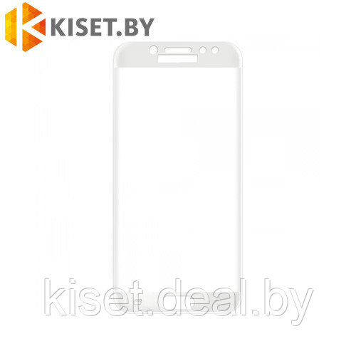 Защитное стекло KST FS для Samsung Galaxy J3 (2017) J330, белое - фото 1 - id-p129854078