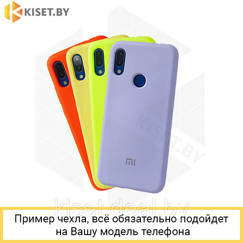 Soft-touch бампер Silicone Cover для Samsung Galaxy M31 розовый с закрытым низом - фото 2 - id-p133558647