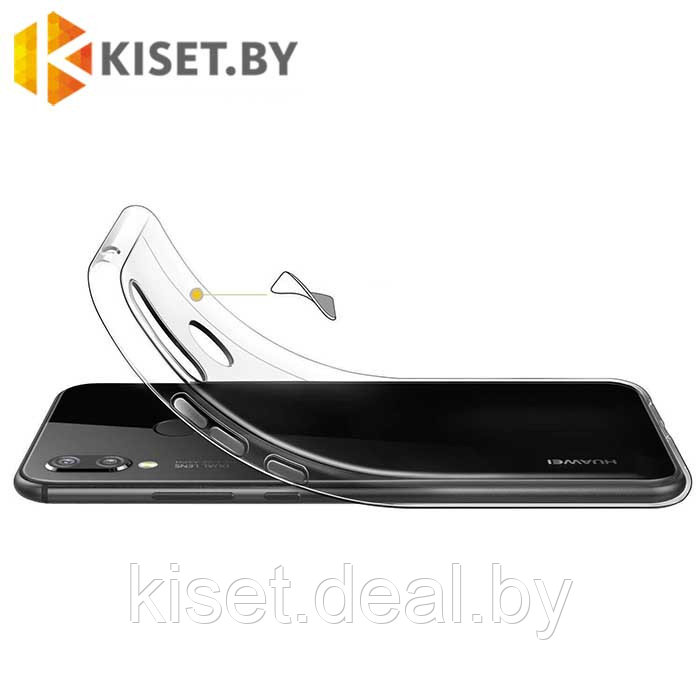 Силиконовый чехол KST UT для Huawei Honor 8X прозрачный - фото 2 - id-p129855700