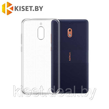 Силиконовый чехол KST UT для Nokia 2.1 (2018) прозрачный