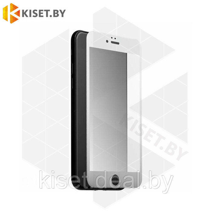 Защитное стекло KST FG матовое для Apple iPhone 7 Plus / 8 Plus белое - фото 1 - id-p133556466
