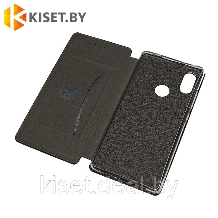 Чехол-книжка KST Book Case 3D с визитницей для Xiaomi Mi 8 Se черный - фото 2 - id-p129855730