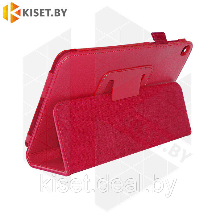 Чехол-книжка KST Classic case для Samsung Galaxy Tab A 8.0 (2019) P200 красный - фото 2 - id-p127841425