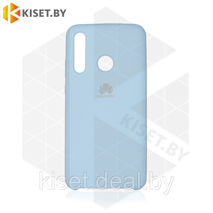 Soft-touch бампер KST Silicone Cover для Huawei Honor 10i / 20 Lite / 20e / 20i / P Smart+ Plus 2019 голубой - фото 1 - id-p130117506
